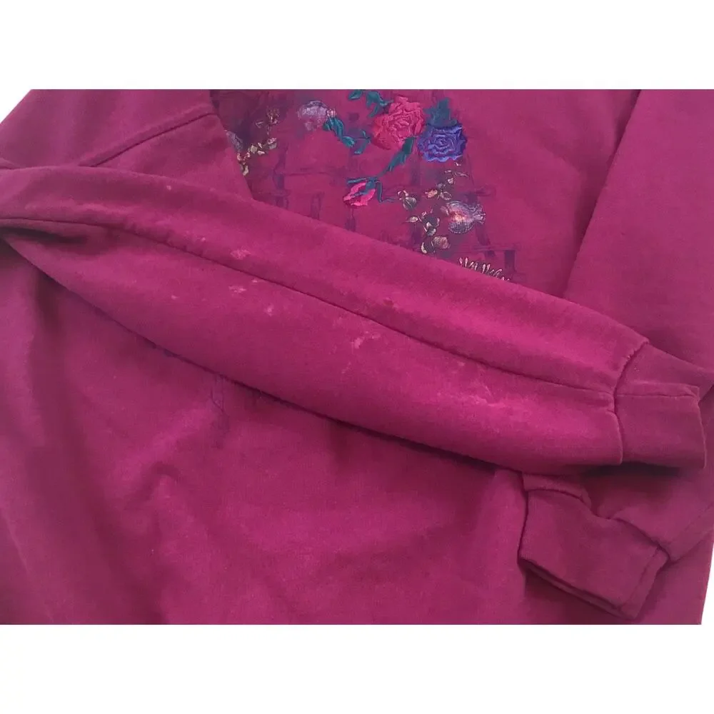 Northern Reflections Magenta Roses Size Small - Picture 3 of 4
